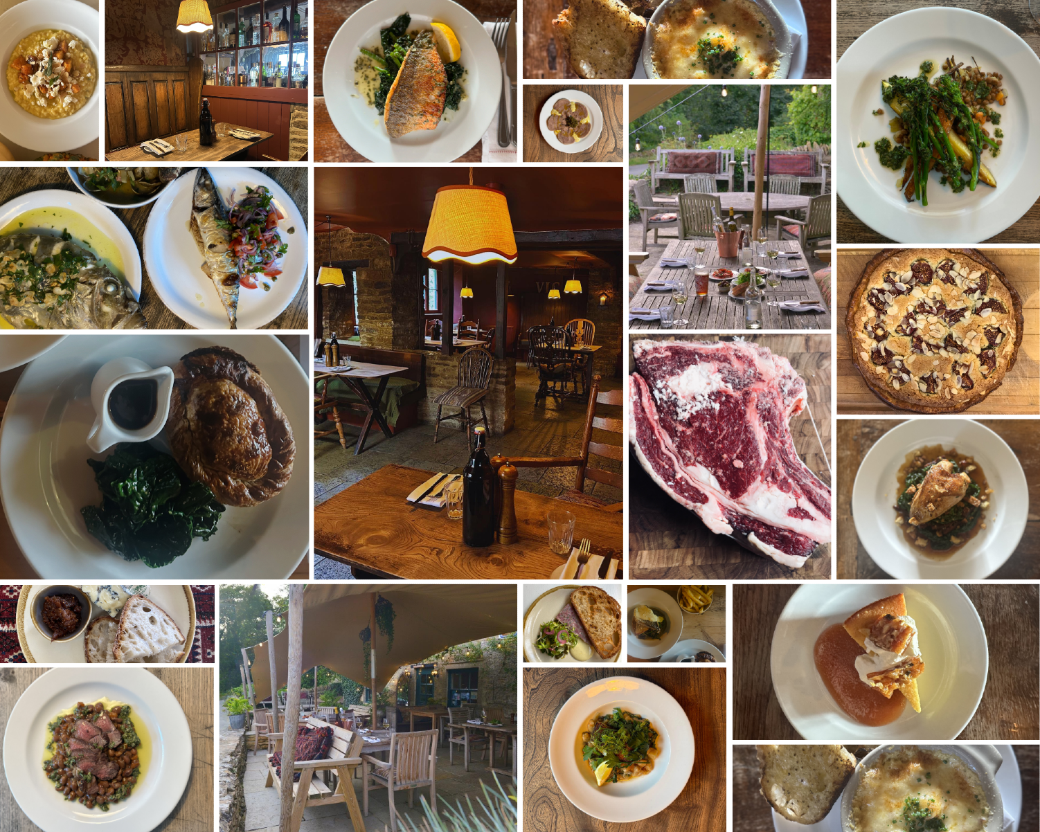 Dining at the Victoria Inn